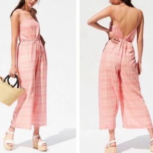 Urban Outfitters Audra Gingham Jumpsuit Size XS